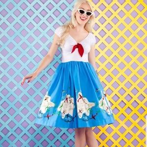 Mary Blair 'Natalie' Dress 4X Disneyworld